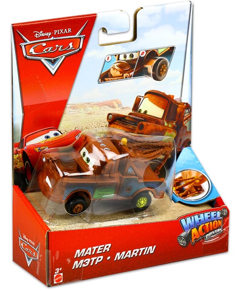 Złomek Tow Mater Holownik Action Auta Cars Mattel