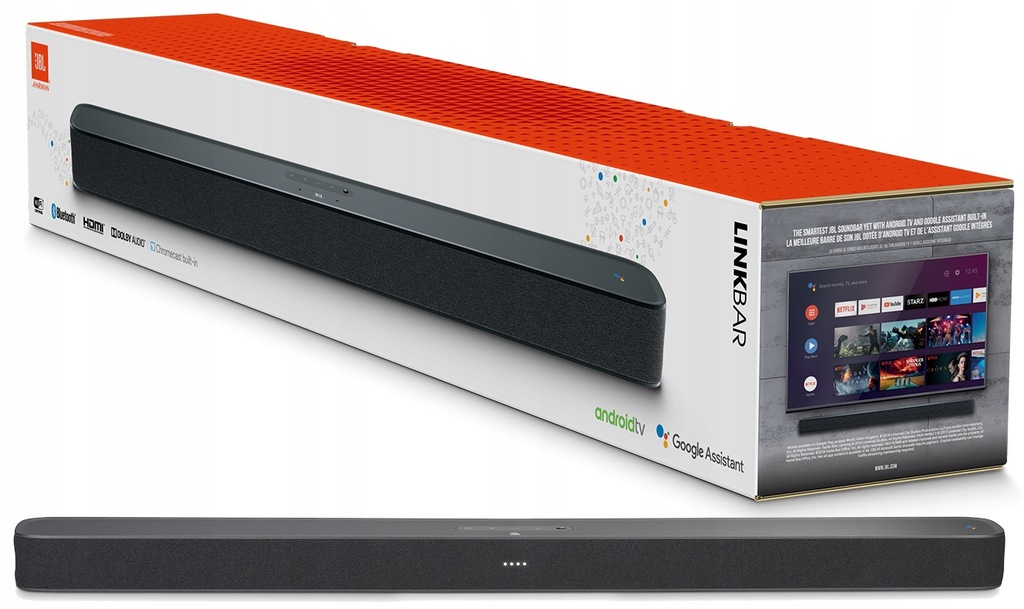 SOUNDBAR JBL LINK BAR Android TV Google Asystent