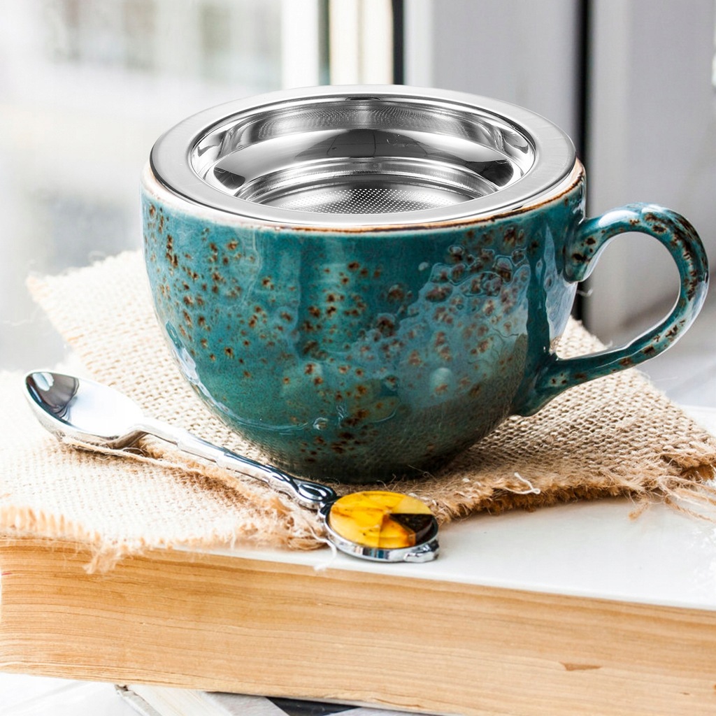 16 Pcs Stainless Steel Tea Filters Metal Teapot
