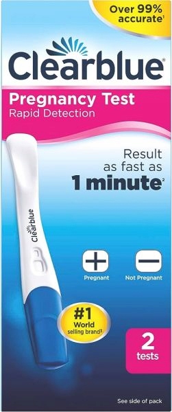 Clearblue Test Ciążowy 1 Minute Szybki 2szt 7445