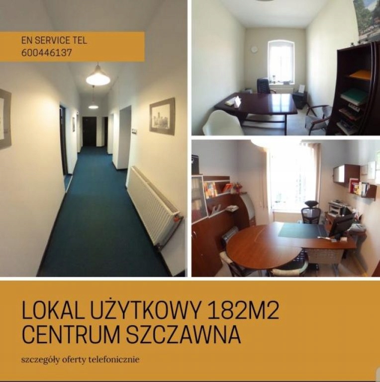 Biuro, Szczawno-Zdrój, Wałbrzyski (pow.), 185 m²