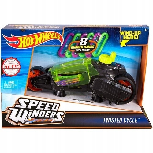 Hot Wheels autonakręciaki Twisted Cycle (DPB66/DP