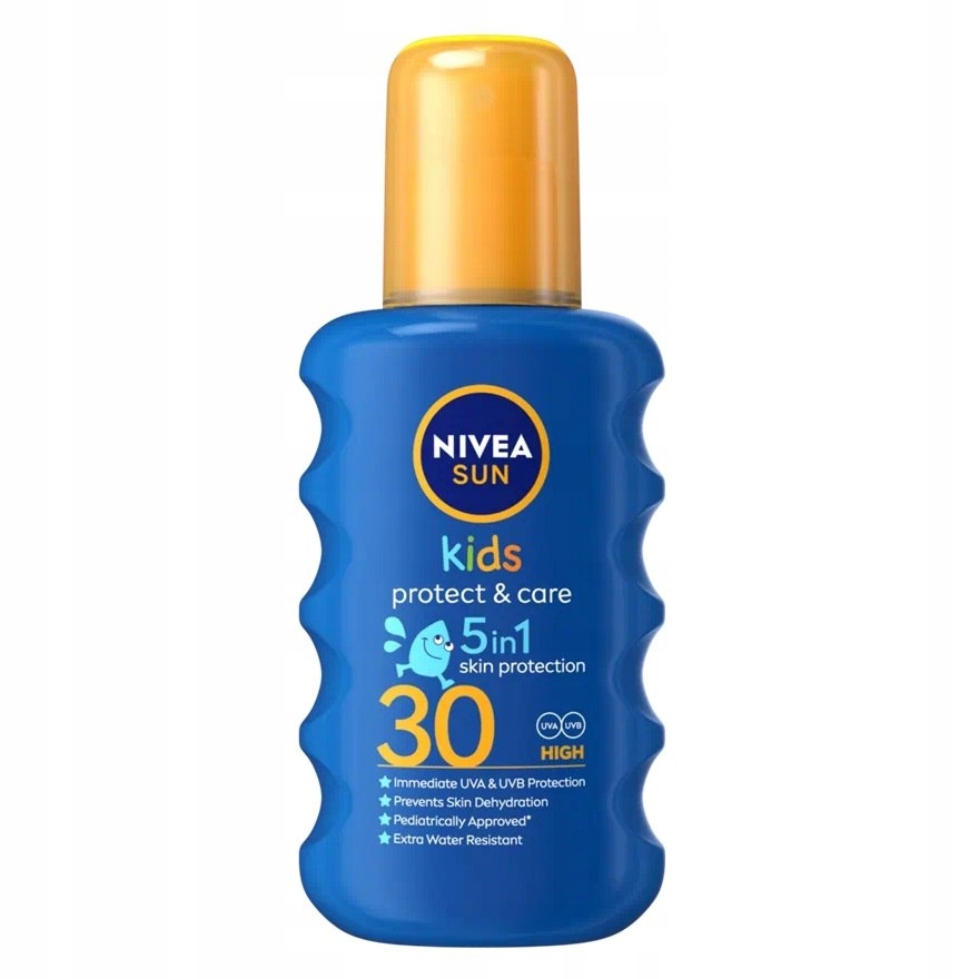 Nivea Sun Kids Protect Care spray ochronny na słońce dla dzieci SPF30 200ml