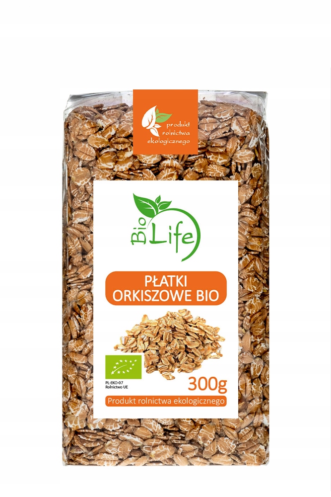 Płatki orkiszowe BIO 300g BioLife