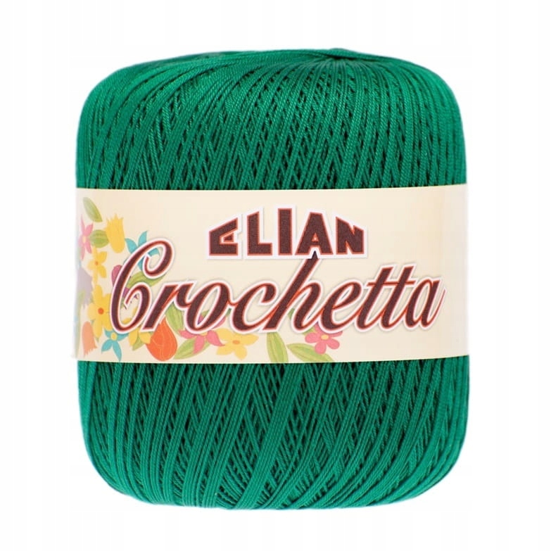 Kordonek Elian Crochetta 3236 / butelkowa zieleń