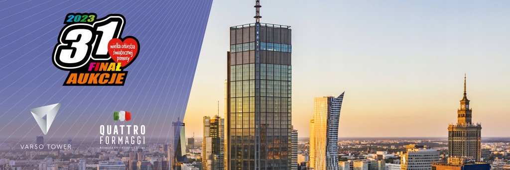 Wyjątkowa kolacja dla dwojga na dachu Varso Tower