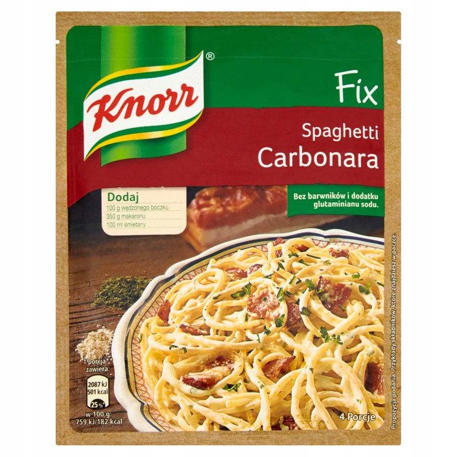 Knorr fix carbonara 45g