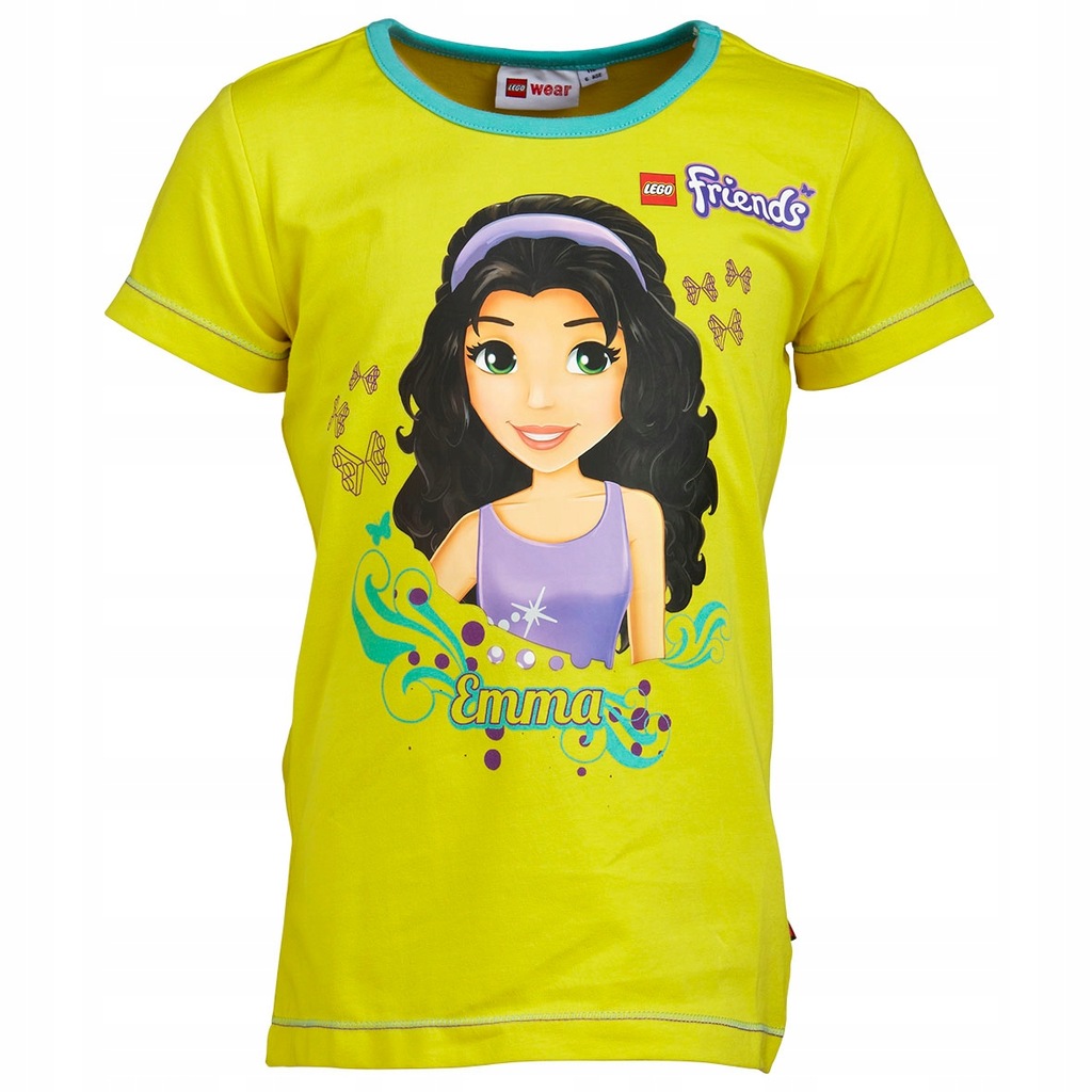 T-Shirt LEGO Friends Tasja 313 żółty r.104