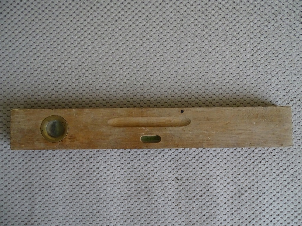 Stara poziomica drewniana