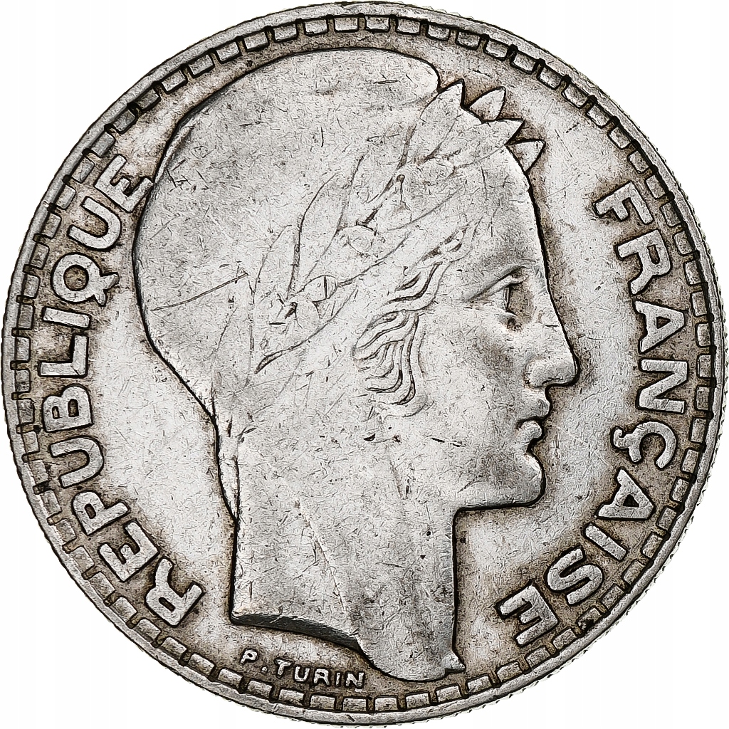 Francja, 20 Francs, Turin, 1933, Paris, 24.447.048