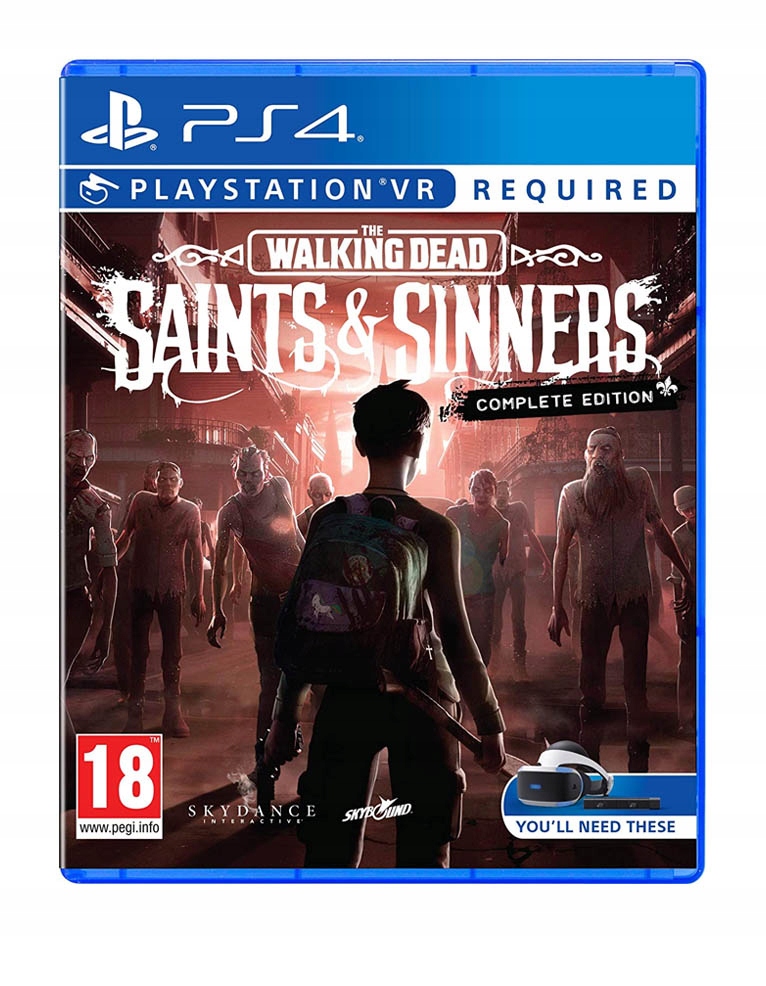 THE WALKING DEAD SAINTS AND SINNERS COMPLE. PS4 VR