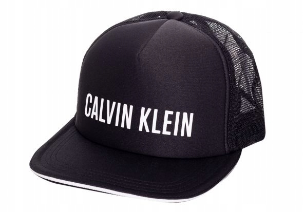 CALVIN KLEIN CZAPKA Z DASZKIEM TIRÓWKA CAP BLACK