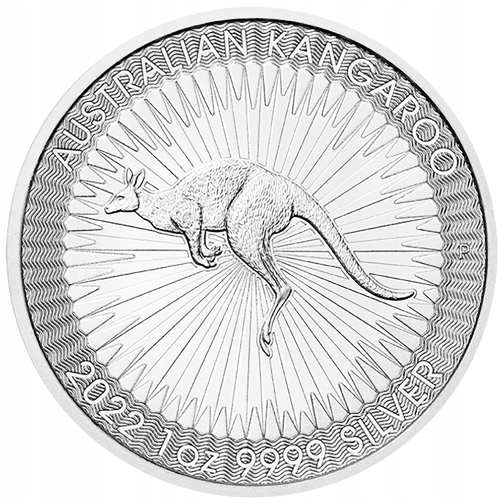 Australijski Kangur - 1 uncja - Srebro - 2022