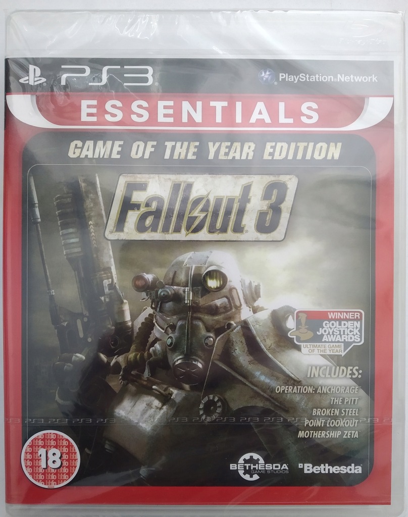 Fallout 3 Goty Essentials Folia Ps3 Oficjalne Archiwum Allegro