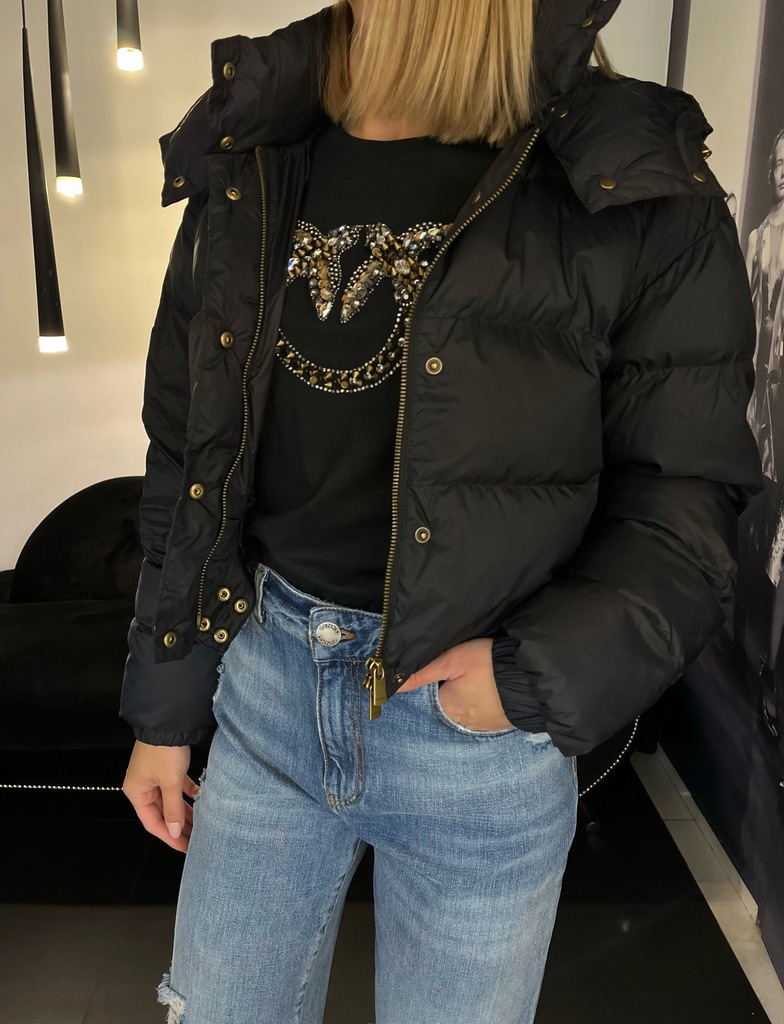 ikmn Kurtka puchowa z wypełnieniem syntetycznym męska - oliwkowa/khaki