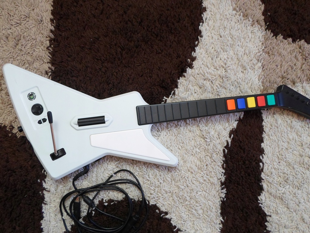 Guitar Hero Gitara Explorer Xbox 360 Pc Oficjalne Archiwum Allegro