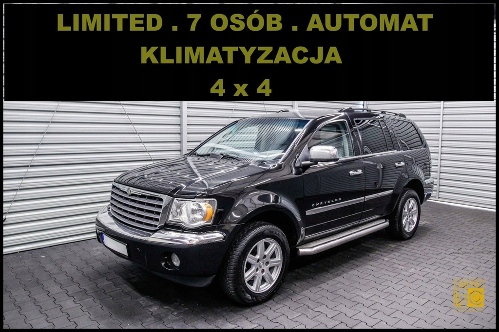 Chrysler Aspen AUTOMAT + 4 x 4 + 7 OSÓB + 4,7 V8