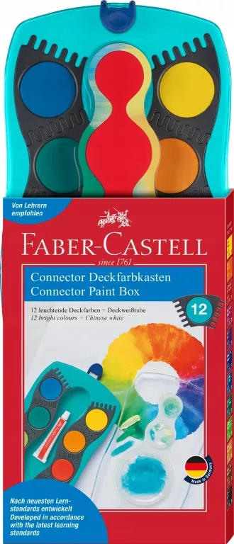 FARBKI FABER-CASTELL 12 KOL