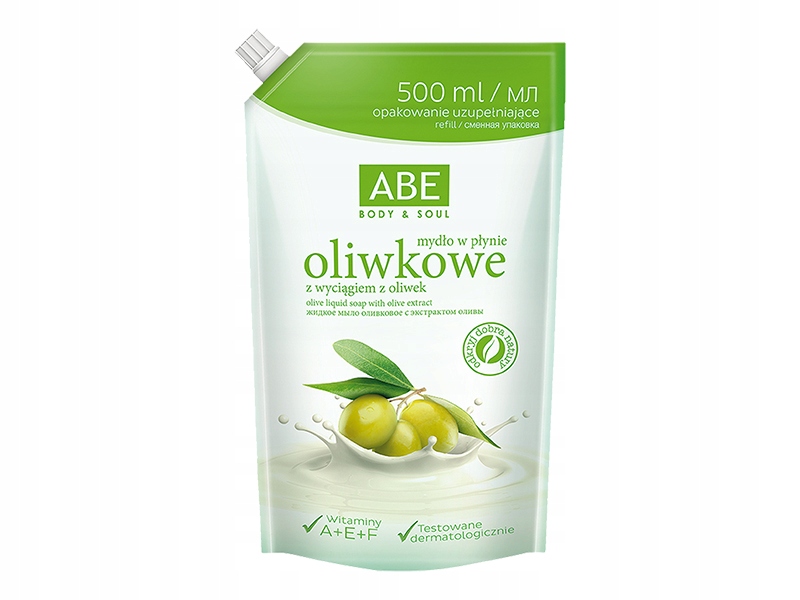 Mydło w płynie oliwkowe 500ml z wycigiem