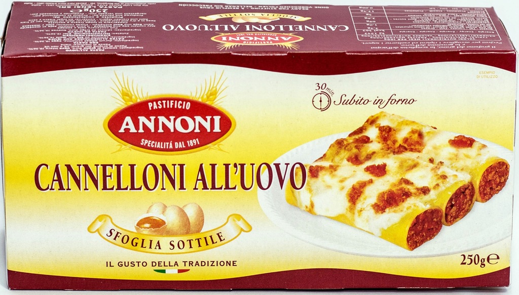 Cannelloni all Uovo 250g