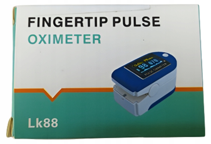 OXIMETER Pulsoksymetr Fingertip Pulse USZKODZONY