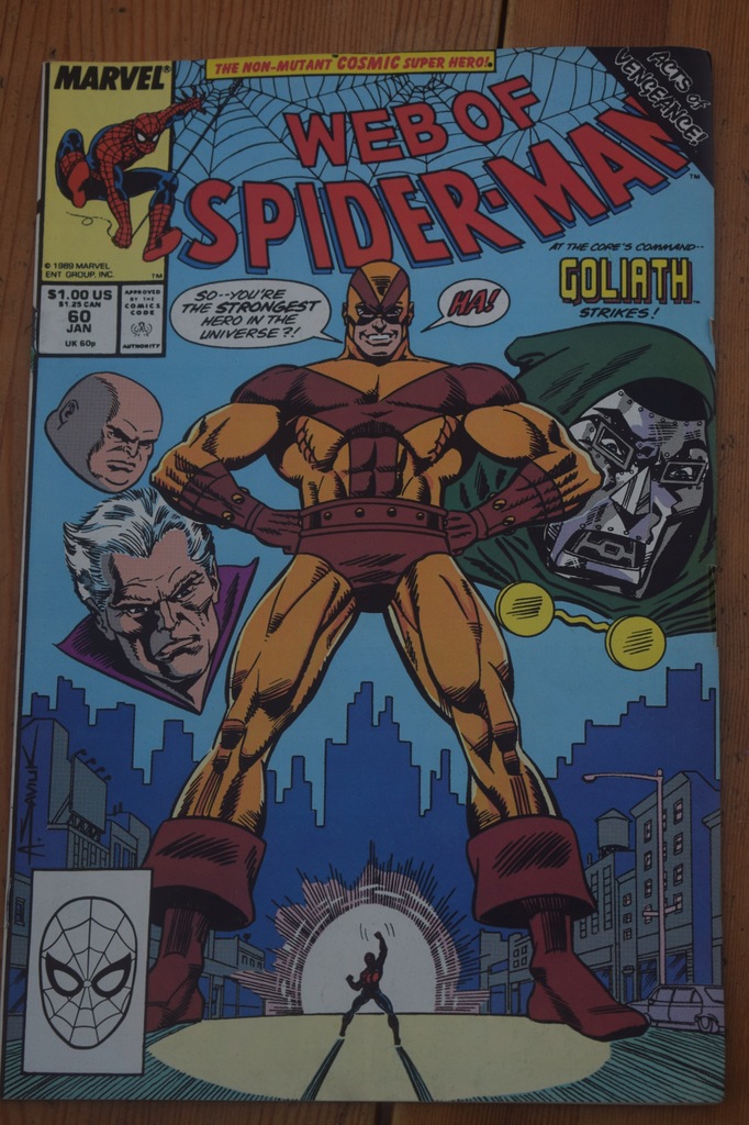 Web of Spider-Man vol.1 #60 rok 1990
