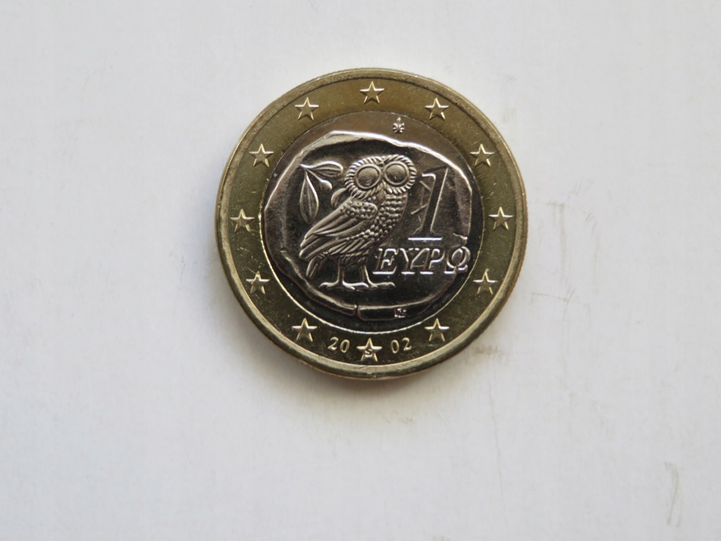 Grecja - 1 euro 2002, stan 1