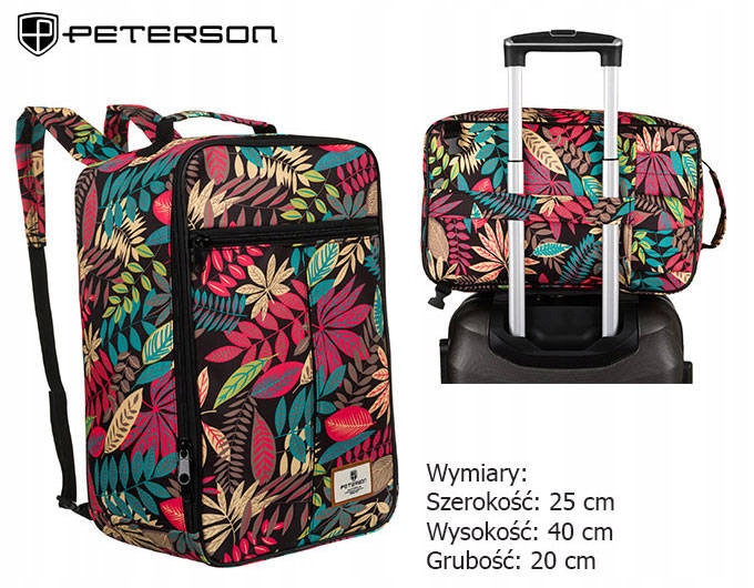 Wodoodporny plecak-bagaż podręczny - Peterson
