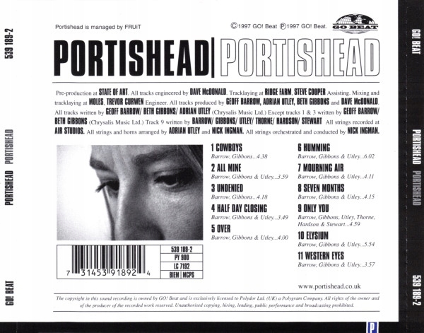 Купить Portishead - CD-альбом Portishead: отзывы, фото, характеристики в интерне-магазине Aredi.ru