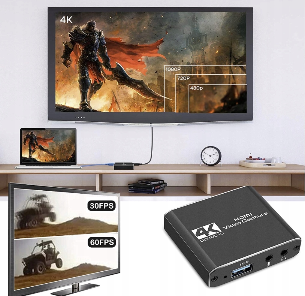 Купить USB 3.0 — устройство записи изображений для ПК с захватом изображения HDMI 4K OBS: отзывы, фото, характеристики в интерне-магазине Aredi.ru