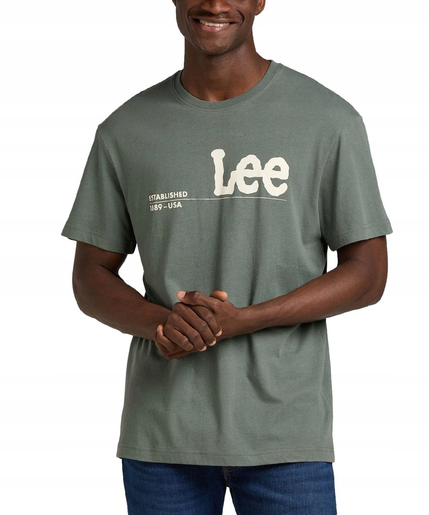 T-shirt Lee LOGO TEE 112339043 LV21FQ43 Fort Green XXL