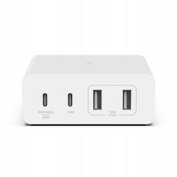 Belkin 108W 4-porty USB GaN ładowarka biurkowa - biały
