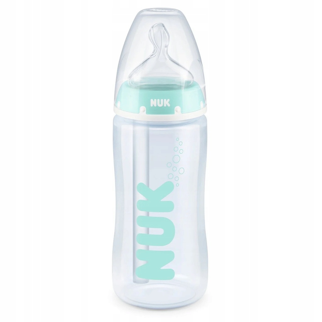 Butelka antykolkowa NUK ze wskaźnikiem temp.300 ml