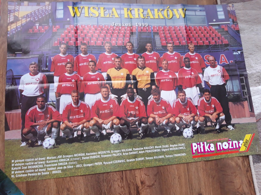 Plakat Olgierd Moskalewicz & Wisła Kraków 1999