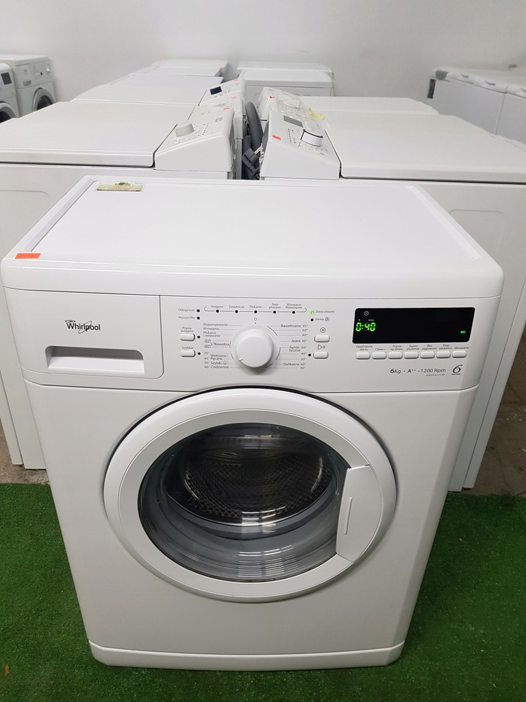 Pralka Whirlpool Slim45cm6kg PolskieMenu SuperStan