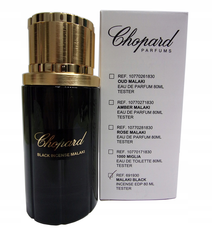 CHOPARD BLACK INCENSE MALAKI 80 ML EDP NOWO 9984111730