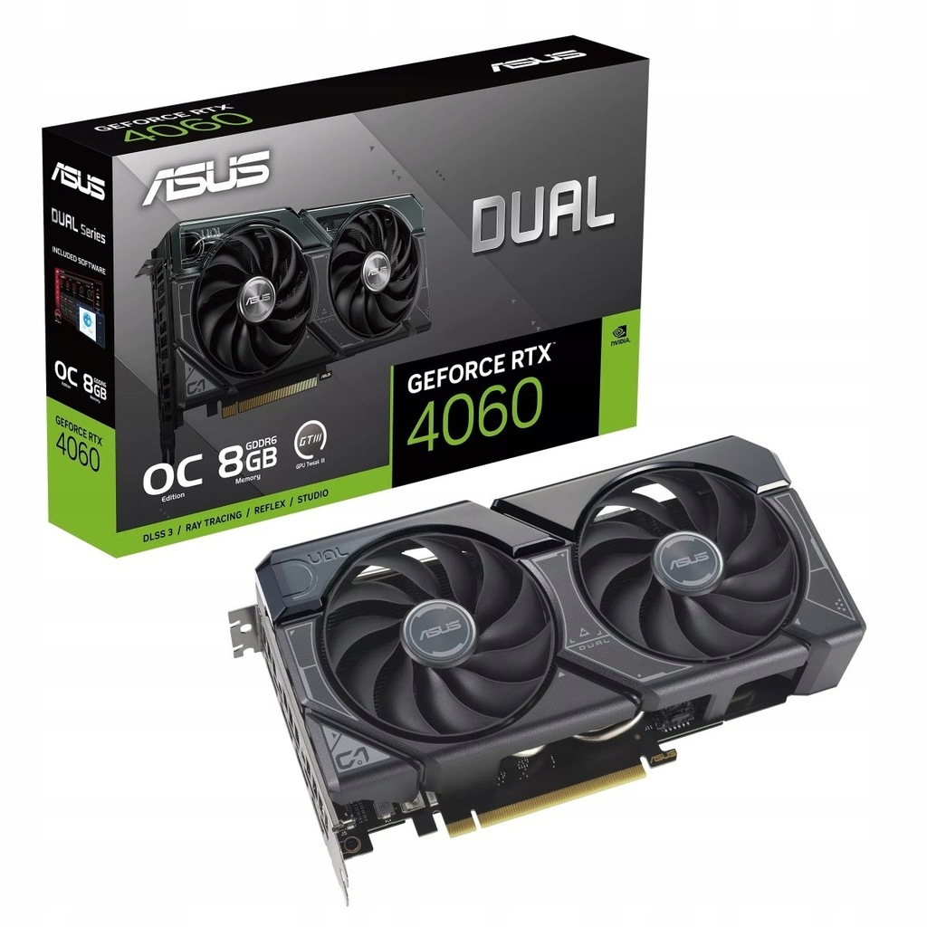 Karta graficzna GeForce RTX 4060 Dual OC 8GB GDDR6