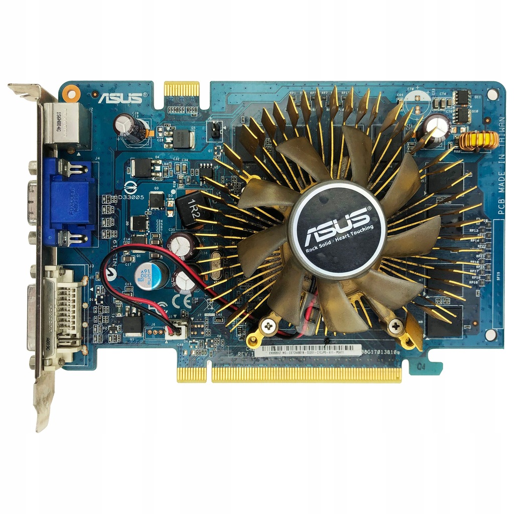 WIN10 PCI-E GF 8600GT 512MB ASUS 100% OK ;dU