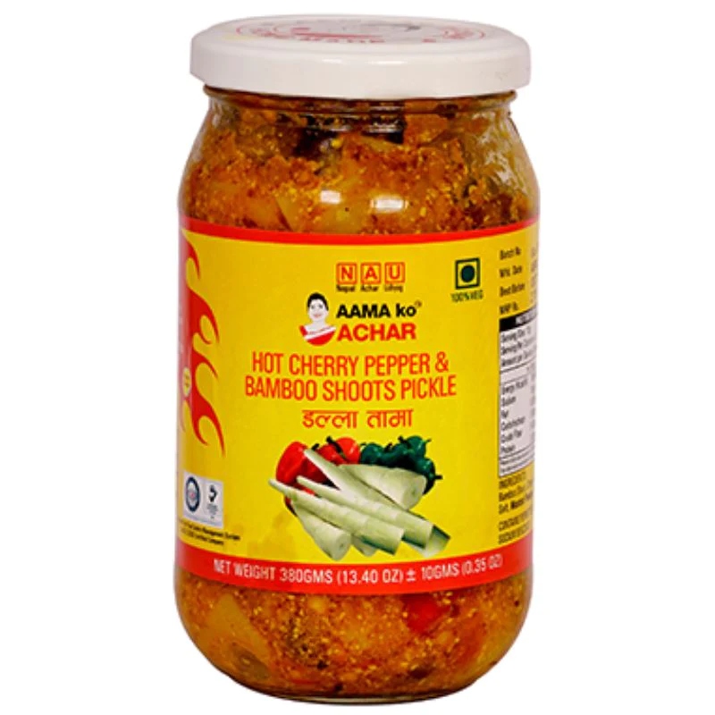 Marynowane chilli i pędy bambusa Aama Ko Achar