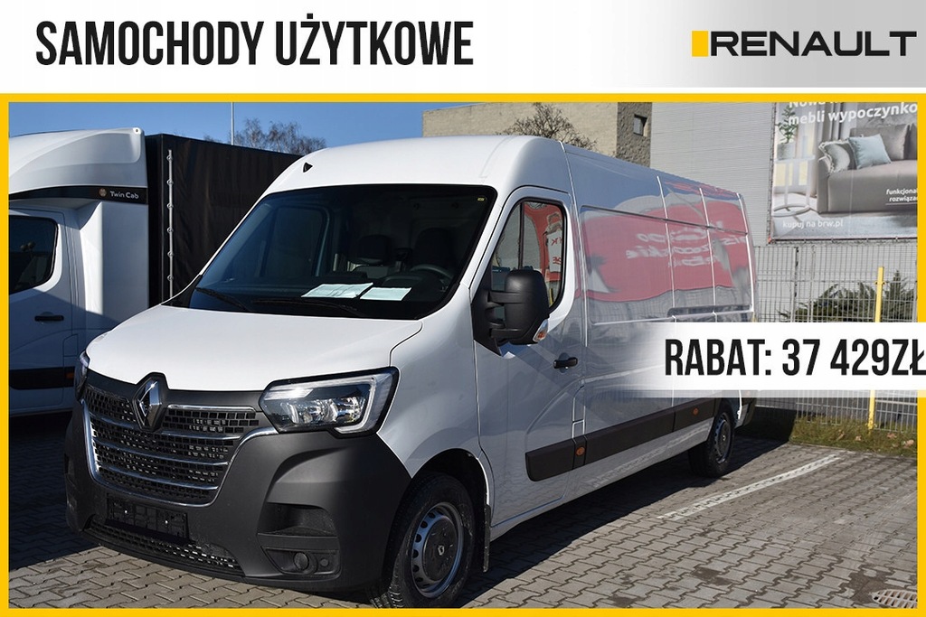 Renault Master Pakiet Załadunek 1 !! Fotel Mechani