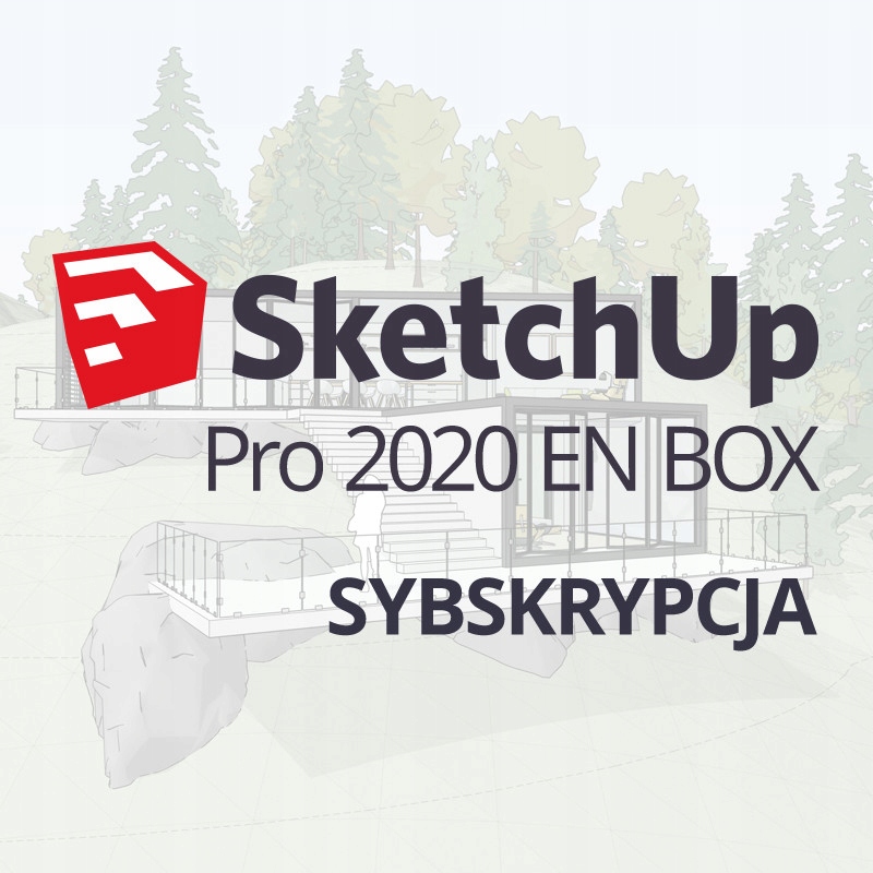 SketchUp Pro 2020 ENG BOX Win/Mac - na 1 rok