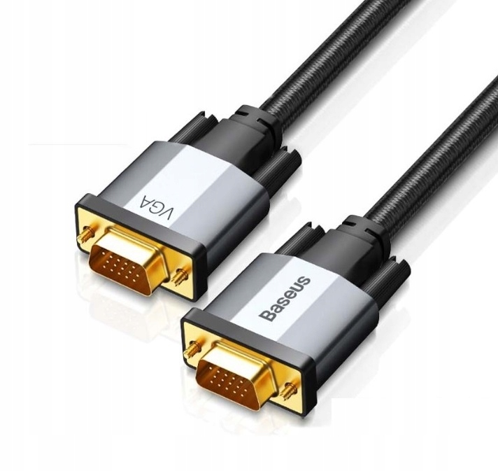 BASEUS KABEL PRZEWÓD D-SUB VGA-VGA HD MONITORA 3M