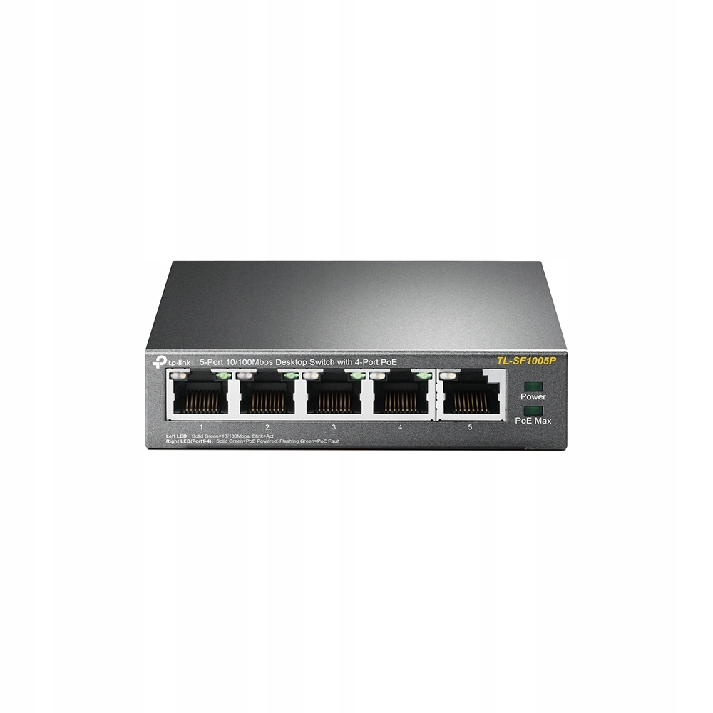 Купить Коммутатор TP-LINK TL-SF1005P 10/100 5xRJ-45 4xPoE: отзывы, фото, характеристики в интерне-магазине Aredi.ru