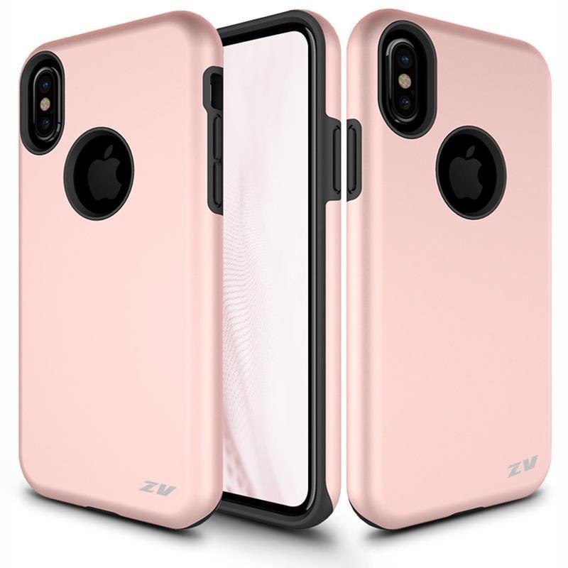 Zizo Sleek Hybrid Cover - Etui iPhone X (Rose Gold