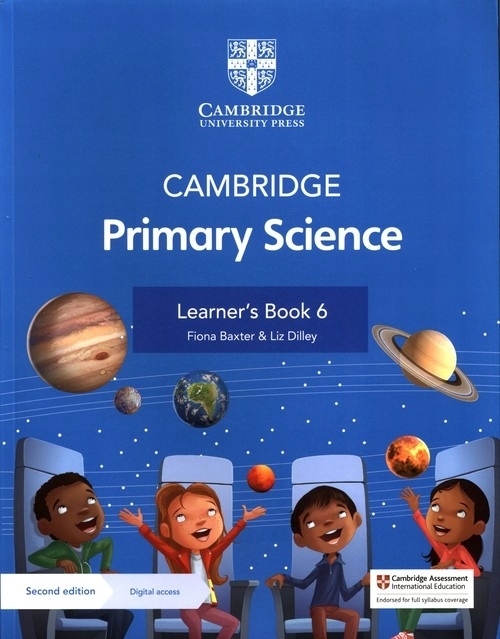 Cambridge Primary Science Learner's Book 6 with Digital access Fiona