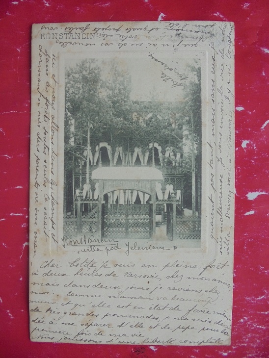 KONSTANCIN JEZIORNA PIASECZNO OTWOCK JÓZEFÓW WARSZAWA WILLA POD JELENEM1905