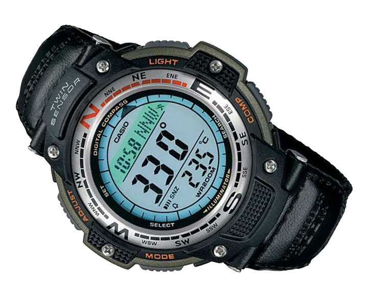 Zegarek Casio SGW100B 3V Kompas Termometr Pasek!! 7554831229