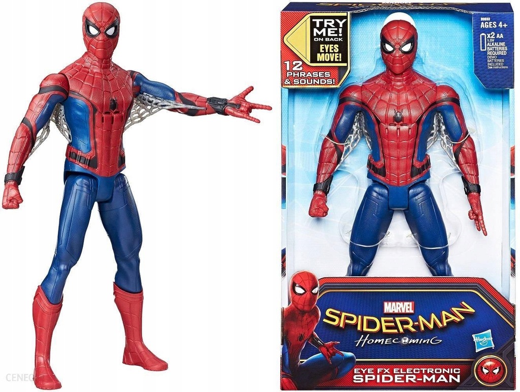 HASBRO SPIDERMAN HOMECOMING FIGURKA EYE ELECTRONIC