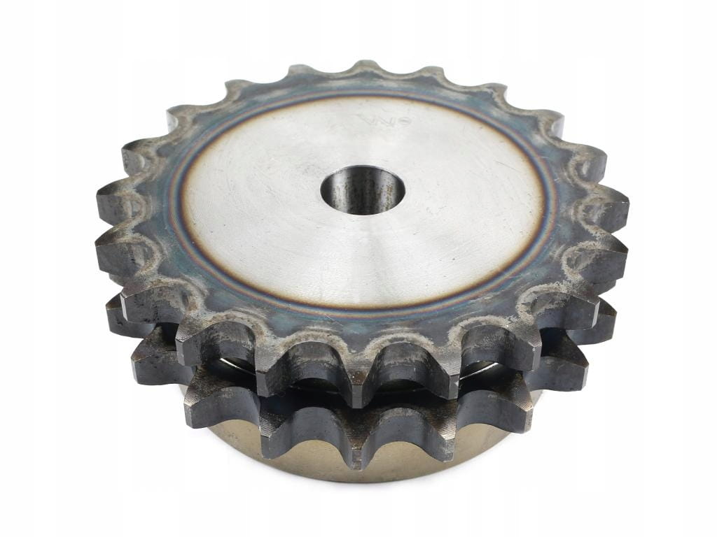 Koło zębate hartowane z kołnierzem 08B-2 (R2 1/2) Z-24 Waryński S08B2-24