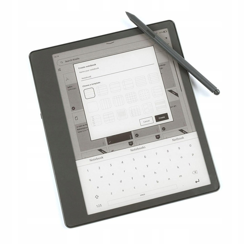 Ebook Kindle Scribe 10,2'' 32GB WiFi Premium Stylus Pen Grey
